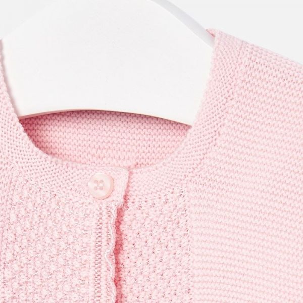 Baby Rose Basic Knitted Cardigan