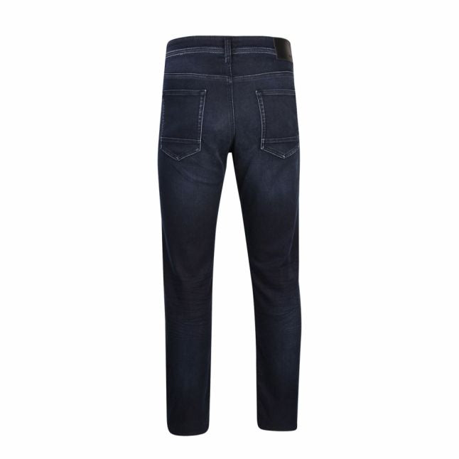 Casual Mens Dark Blue Wash Taber BC-P Tapered Jeans