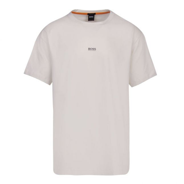 Casual Mens Light Beige Tchup S/s T Shirt