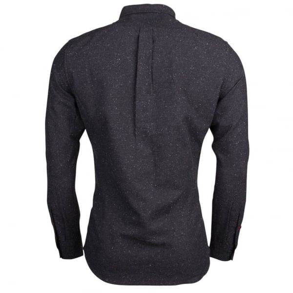 Mens Dark Grey S-Gru L/s Shirt