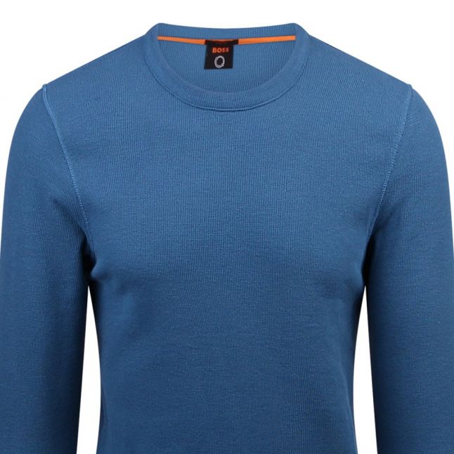 Mens BOSS Medium Blue Tempest L/s T Shirt