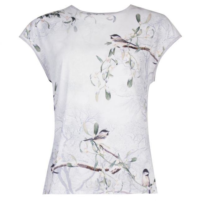 Womens Grey Yasmii Mistletoe S/s T Shirt