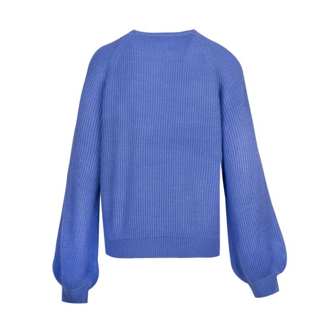 Womens Ultramarine South Vioa Textured Knitted Top