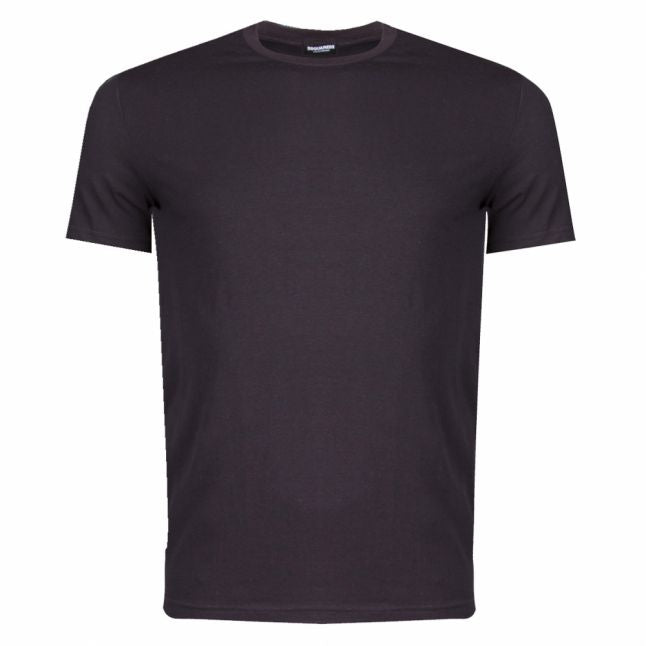 Mens Black Basic S/s T Shirt