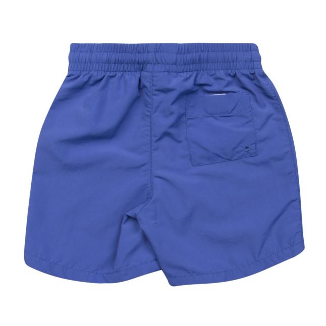 Boys Elysee Blue Branded Swim Shorts