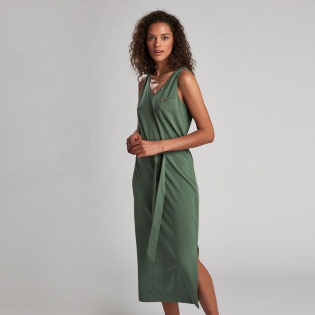 Womens Tussock Podium Midi Dress