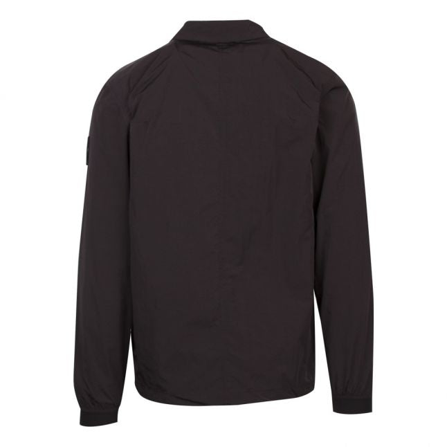 Mens Black Molecular Overshirt