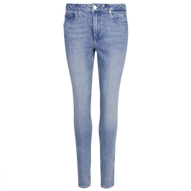 Womens Seattle Blue Sculpted Skinny Jeans