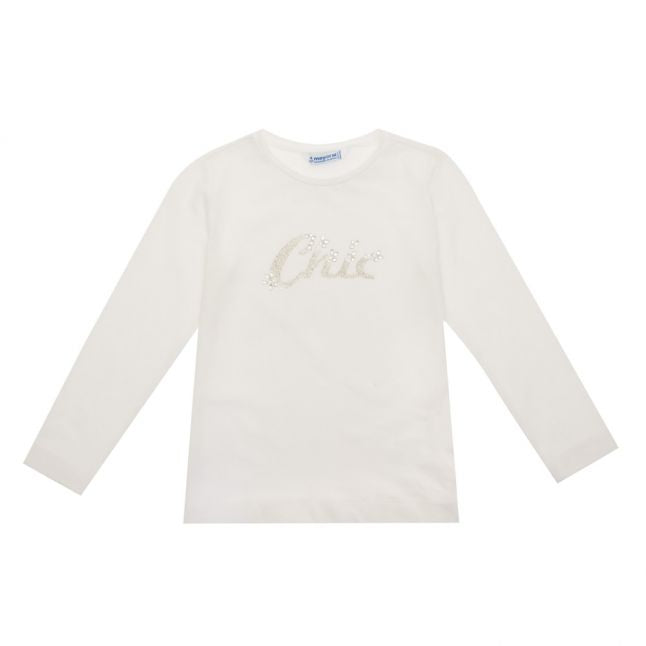 Girls Natural Chic L/s T Shirt