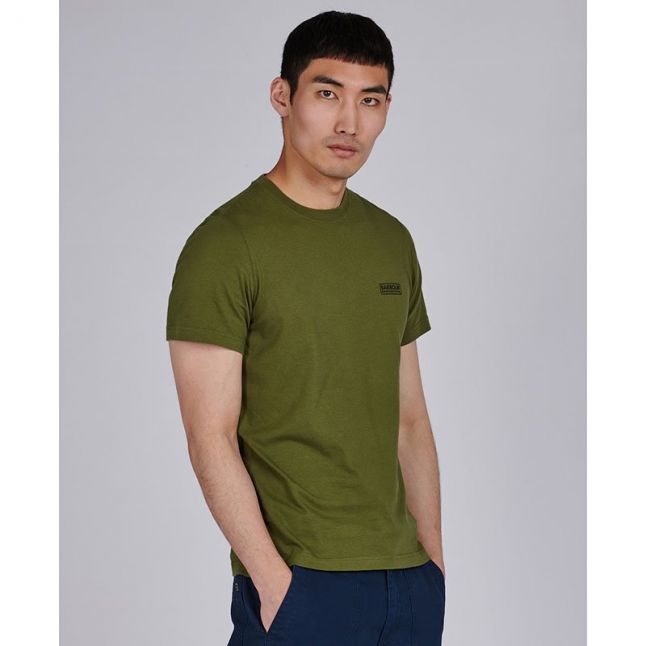 Mens Vintage Green Small Logo S/s T Shirt