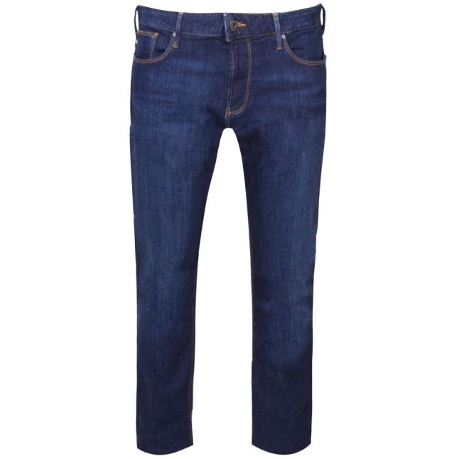 Mens Dark Blue J06 Slim Fit Jeans