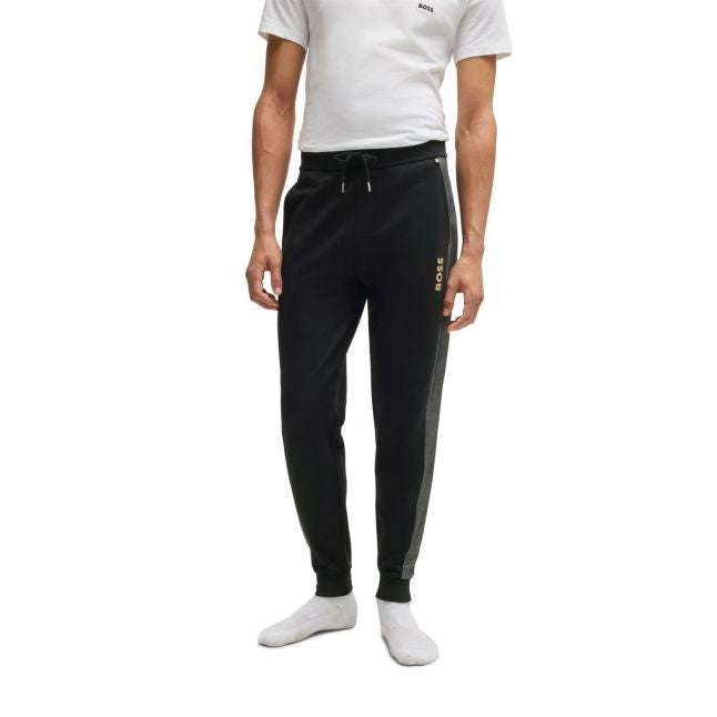 Mens BOSS Black Tracksuit Pants