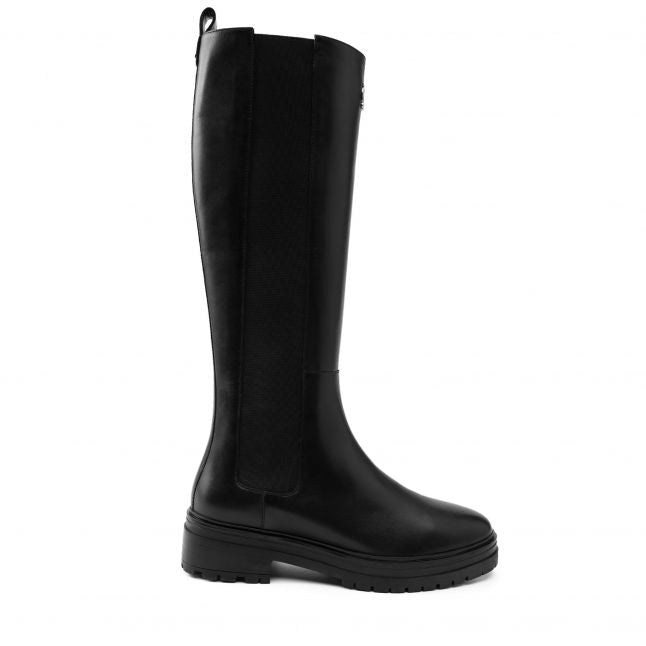 Womens Black Astoria Knee Boots