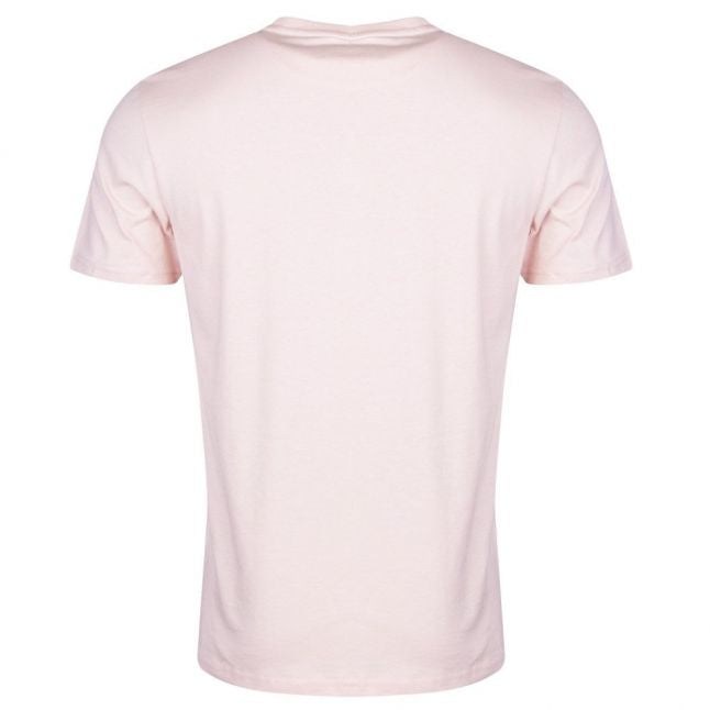 Mens Dusty Pink Crew Neck S/s T Shirt