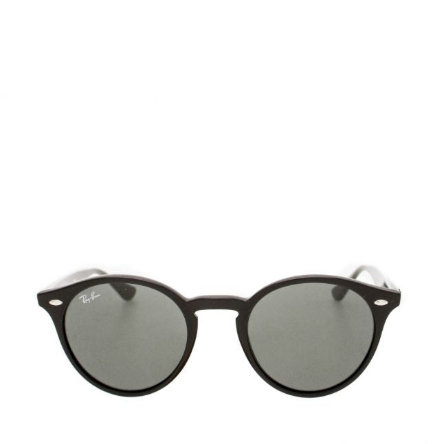 Black RB2180 Round Frame Sunglasses