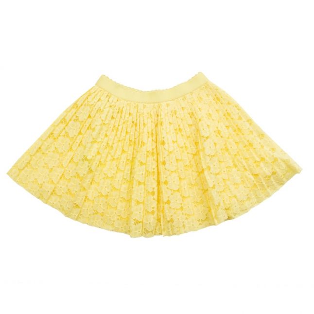 Girls Citrus Flower Lace Skirt