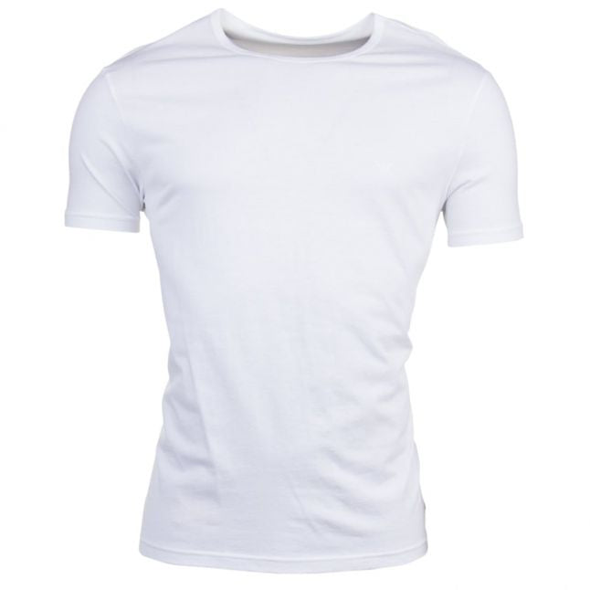 Mens Marine & White 2 Pack Reg Fit Tee Shirts