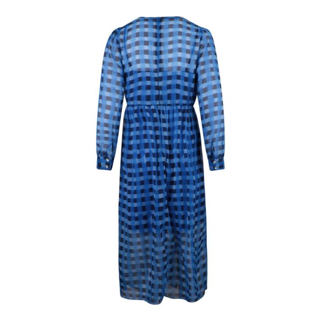 Womens Marine Edeline Hallie Crinkle Midi Dress