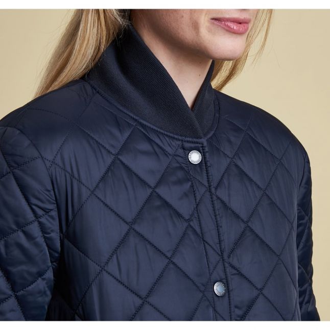 Heritage Womens Navy Ebbertson Quilted Jacket