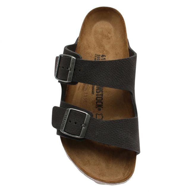 Mens Grey Arizona Nubuck Sandals