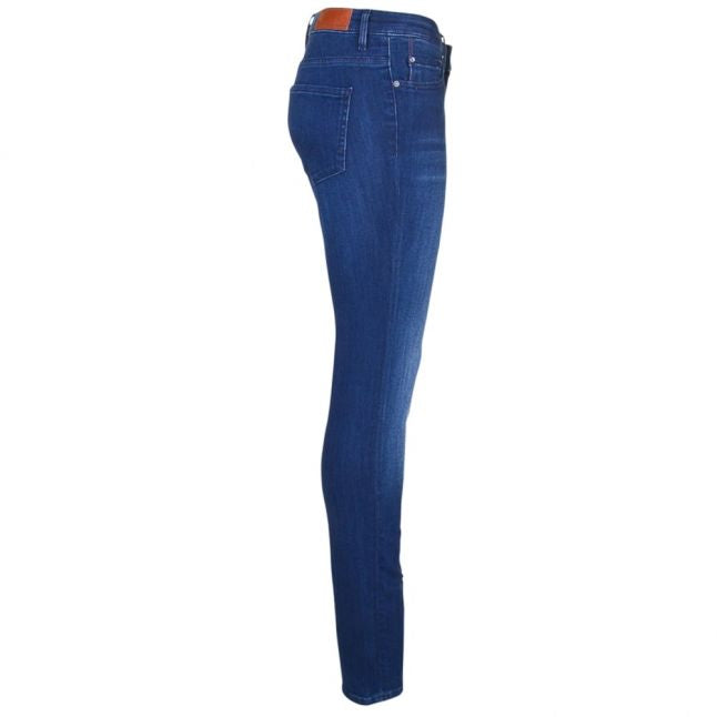 Womens Dark Blue Wash J20 Slim Fit Jeans