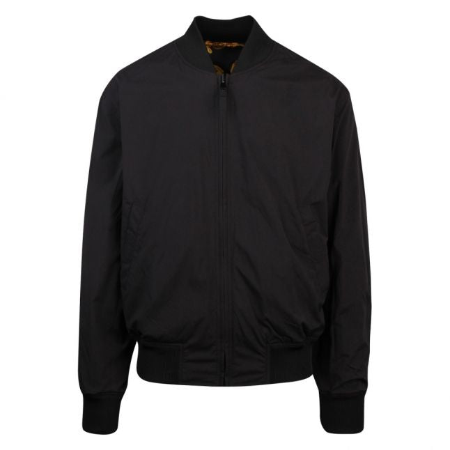 Mens Black Reversible Jewel Bomber Jacket