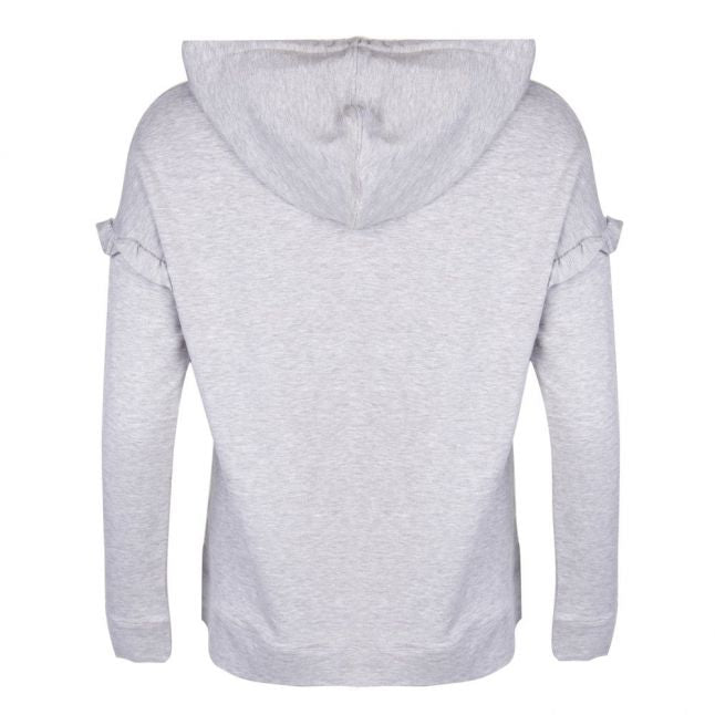 Casual Womens Light Grey Tafrill Hooded Sweat Top