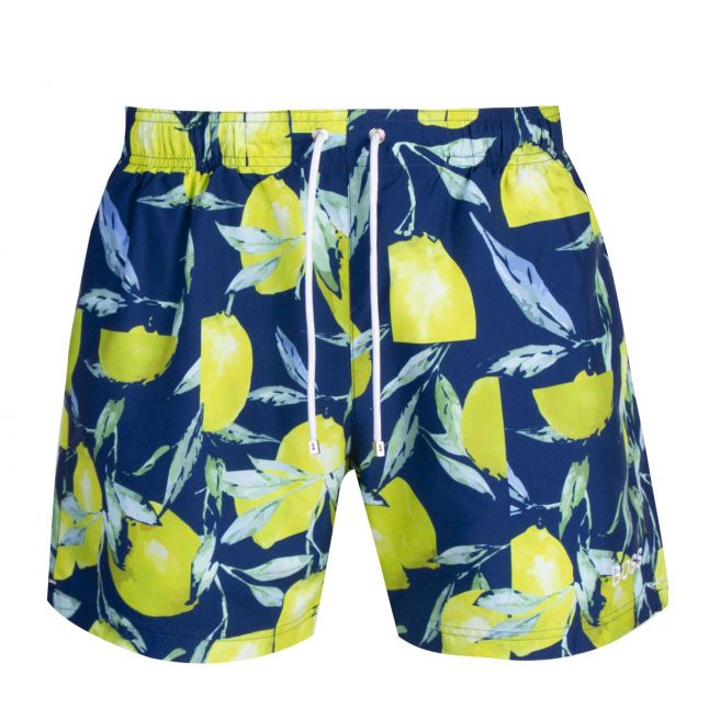 Mens Blue Lemon Shark Swim Shorts