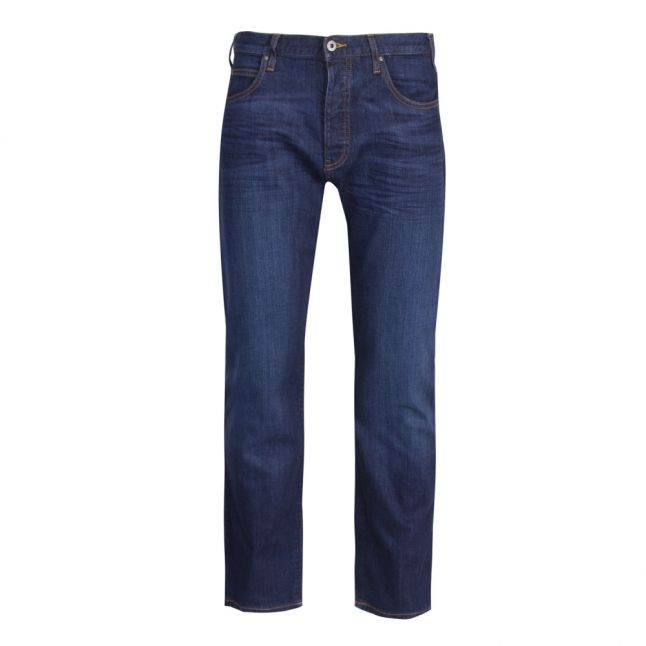 Mens Mid Blue J21 Regular Fit Jeans