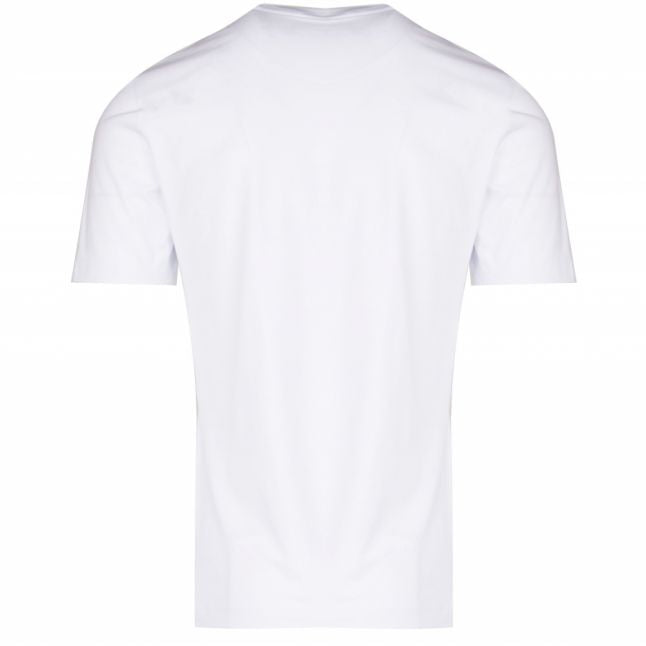 Mens Optical White Think Love Slim Fit S/s T Shirt