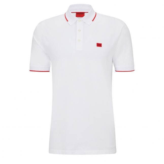 Mens White Deresino232 S/s Polo