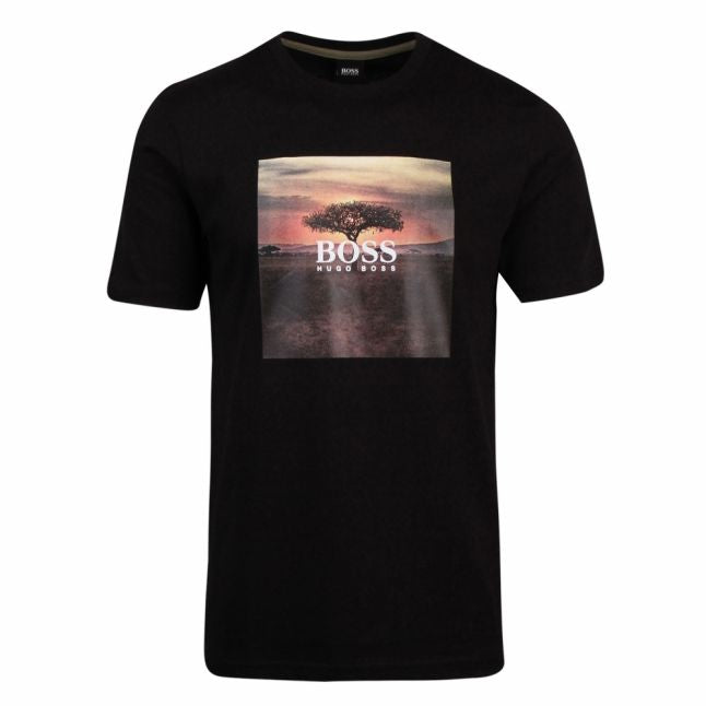 Casual Mens Black Troaar 5 S/s T Shirt