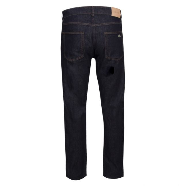 Mens Rinse Wash Branded Slim Fit Jeans