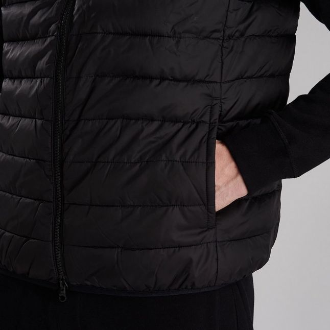 Mens Black Impeller Quilted Gilet