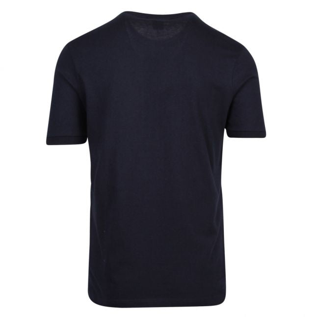 Mens Navy Small Chest Logo Custom Fit S/s T Shirt