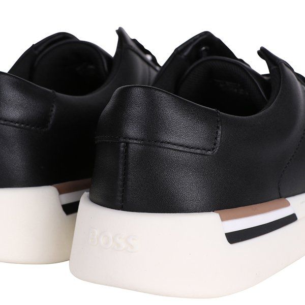 Mens BOSS Black Clint Tenn Trainers