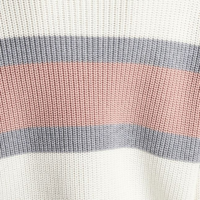 Womens Off White Strike Knitted Jumper