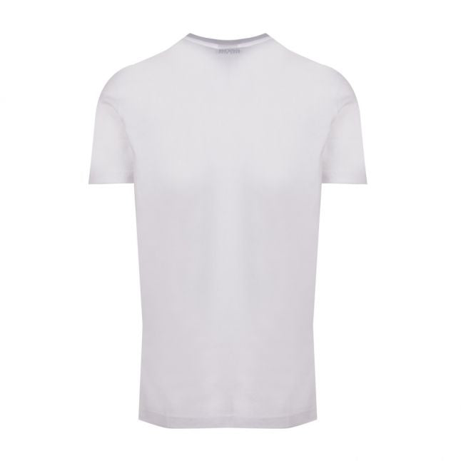 Athleisure Mens White Tee 1 Large Logo S/s T Shirt