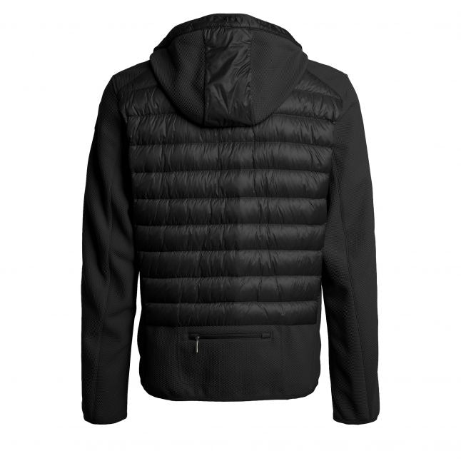 Mens Black Nolan Hybrid H/Jacket