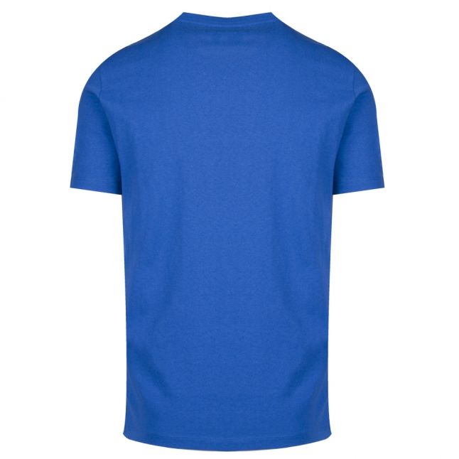 Casual Mens Bright Blue Tales S/s T Shirt