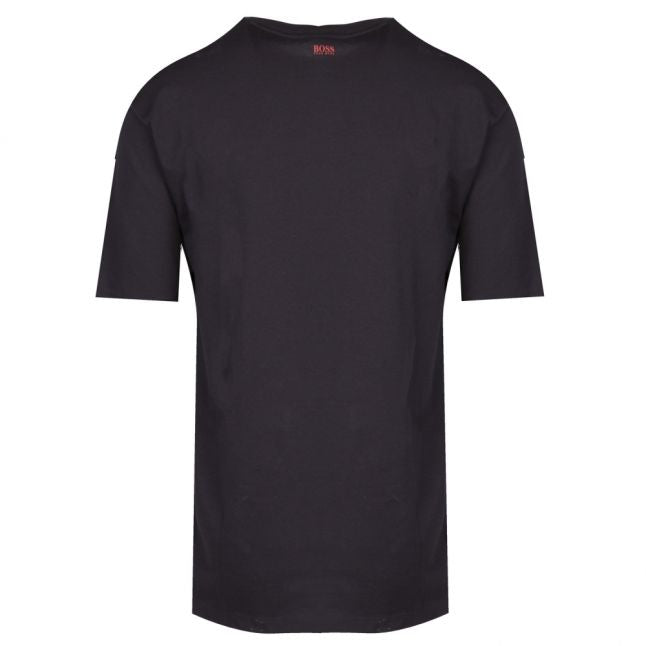 Casual Mens Black Tistel S/s T Shirt