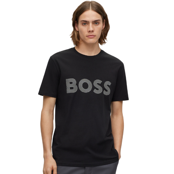 Mens BOSS Black TeeBOSSRete S/s T Shirt