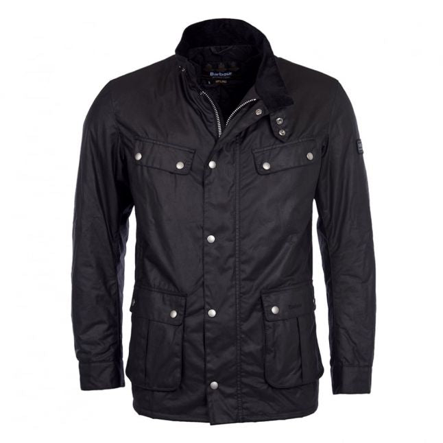 Mens Black Duke Waxed Jacket