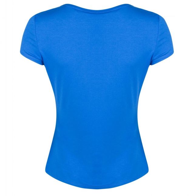 Womens Bright Blue Aeesha Harmony Fitted S/s T Shirt