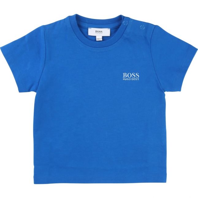 Baby Bright Turquoise Small Logo S/s Tee Shirt