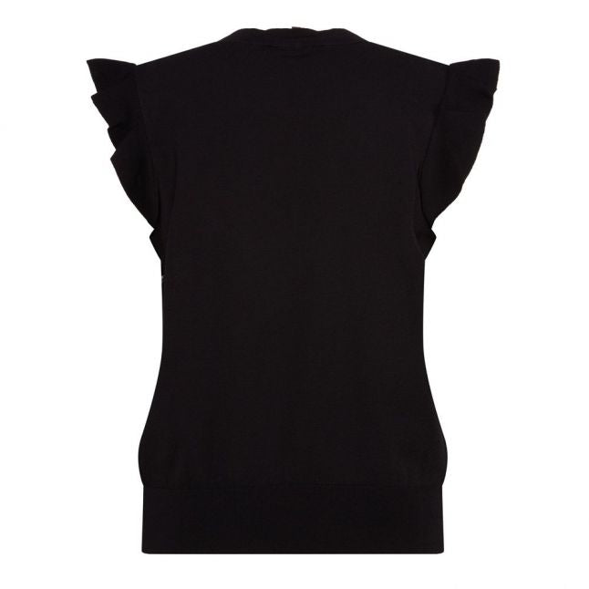 Womens Black Zaphira Papyrus Sleeveless Top