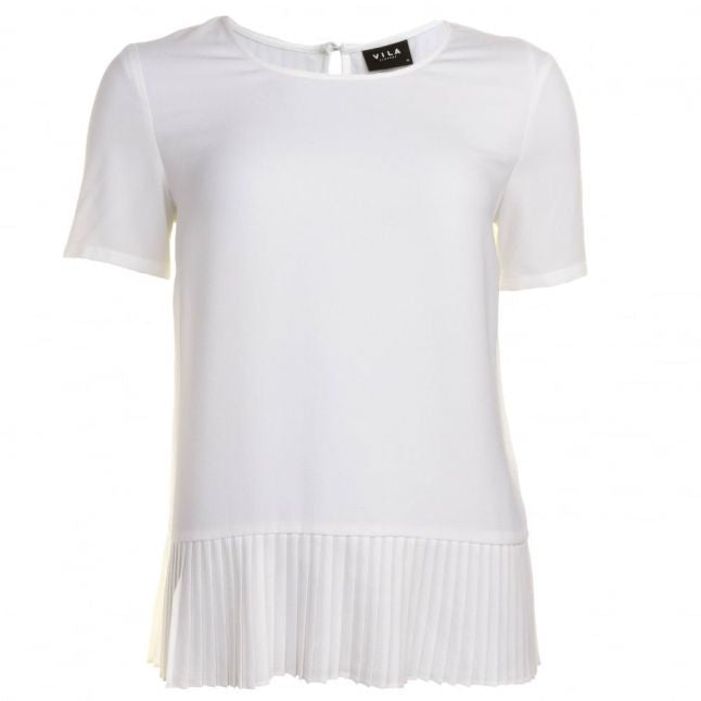 Womens Snow White Vistuck S/s Top