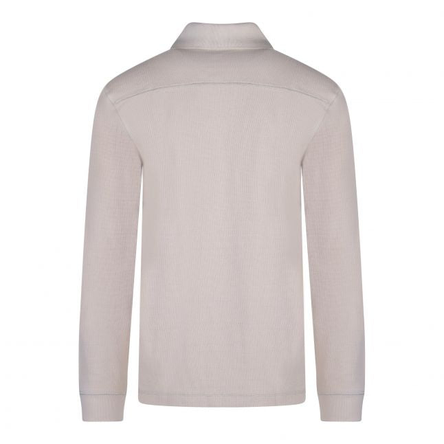 Mens Light Beige Petempestolong L/s Polo