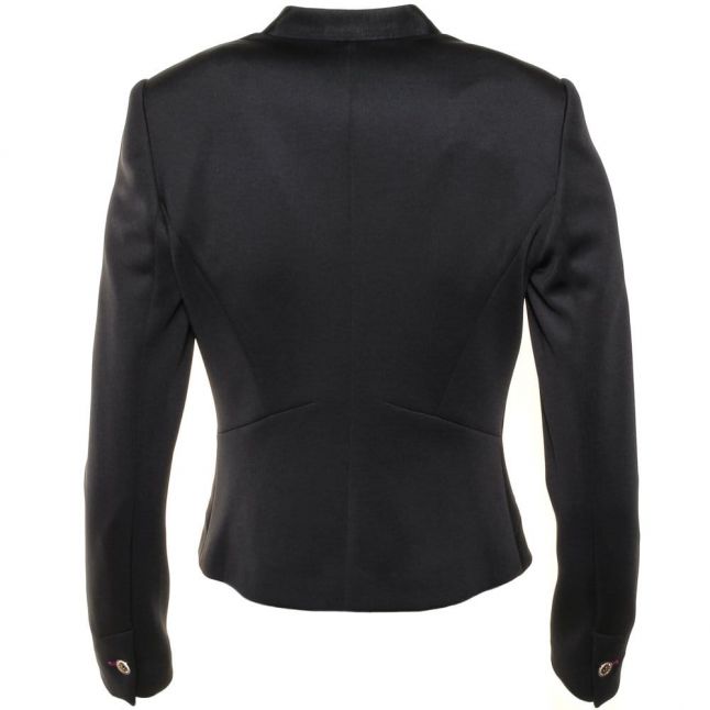 Womens Black Chaya Neoprene Suit Jacket