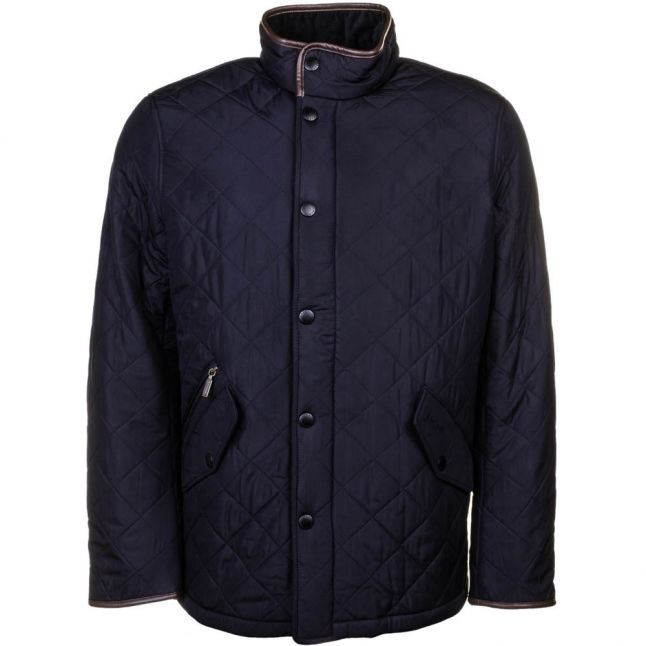 Lifestyle Mens Navy Powell Quilted Jacket